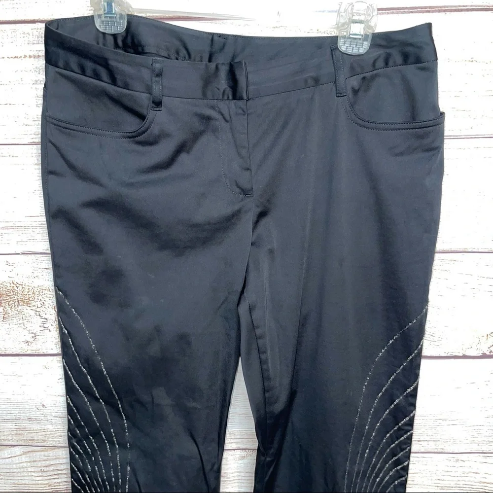 Express Stretch Beaded Pants